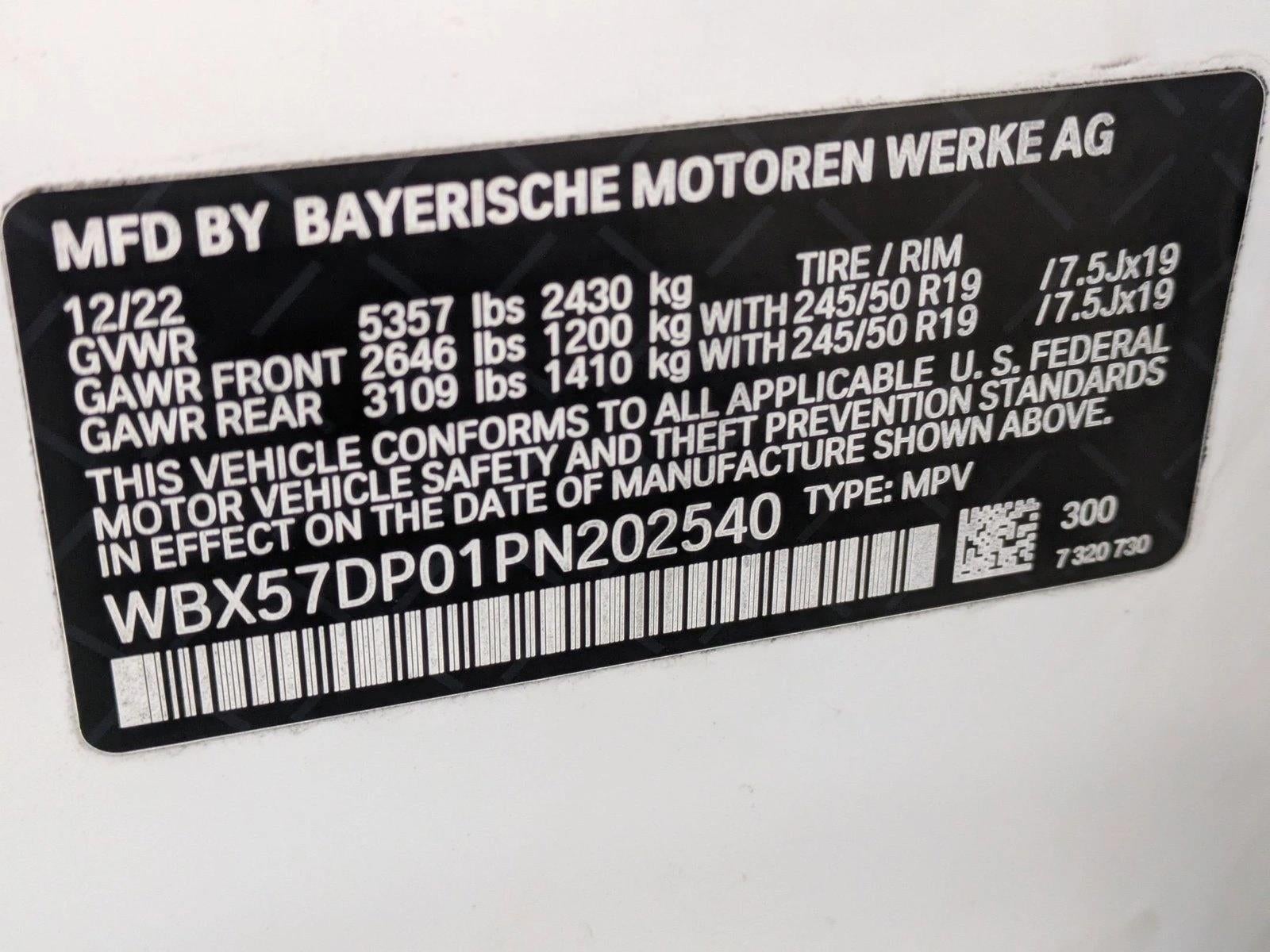 2023 BMW X3 xDrive30i Sports Activity Vehicle