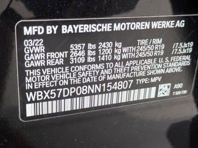 2022 BMW X3 xDrive30i Sports Activity Vehicle