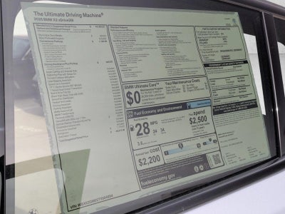 2026 BMW X2 xDrive28i Sports Activity Coupe