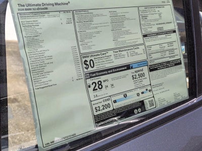 2026 BMW X2 xDrive28i Sports Activity Coupe