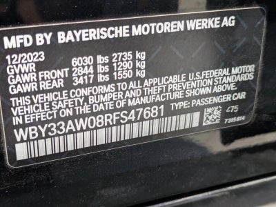 2024 BMW i4 Gran Coupe