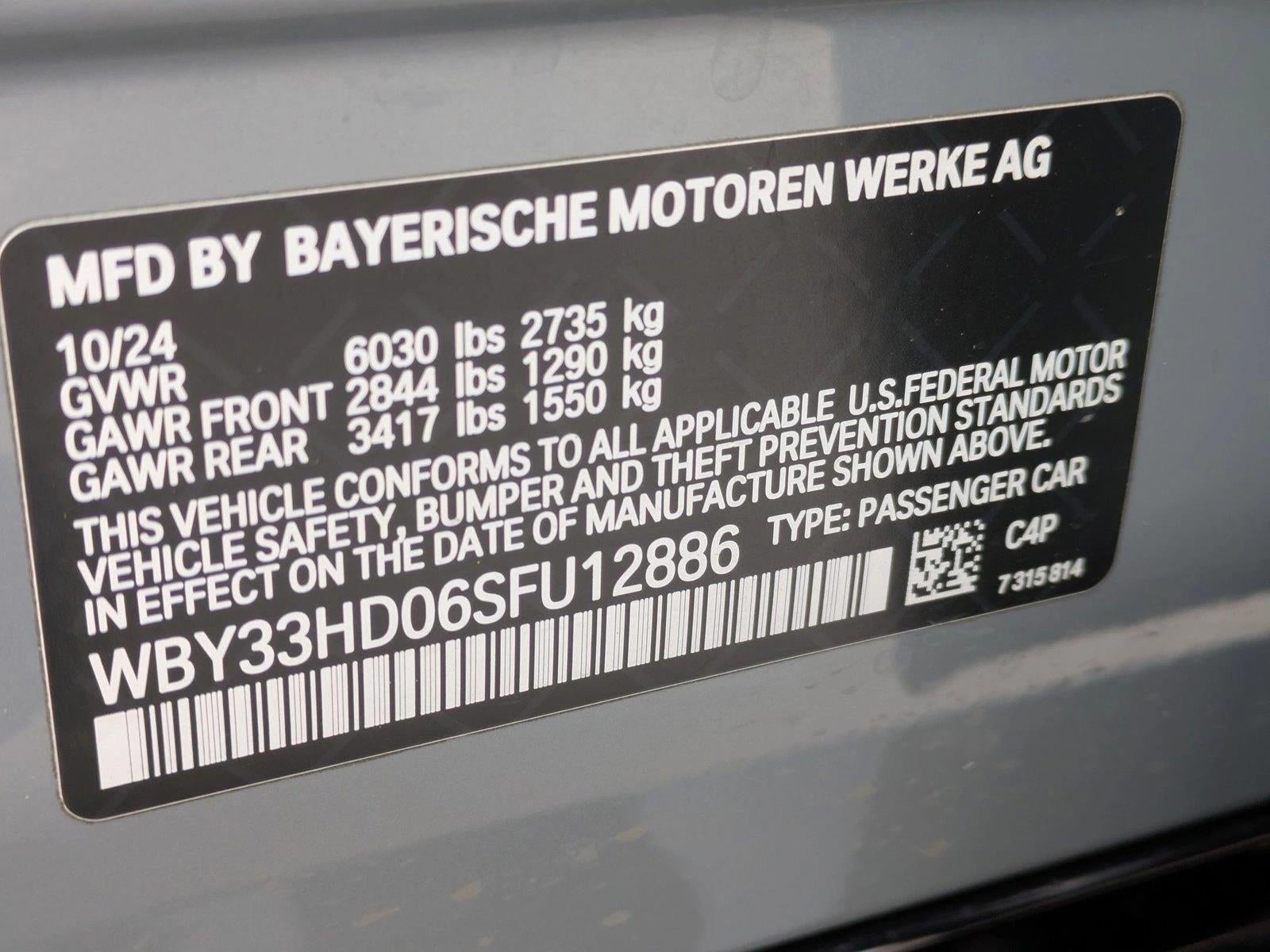 2025 BMW i4 Gran Coupe