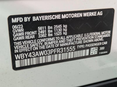 2023 BMW i4 Gran Coupe