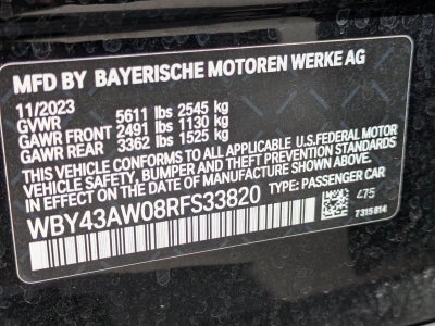 2024 BMW i4 Gran Coupe