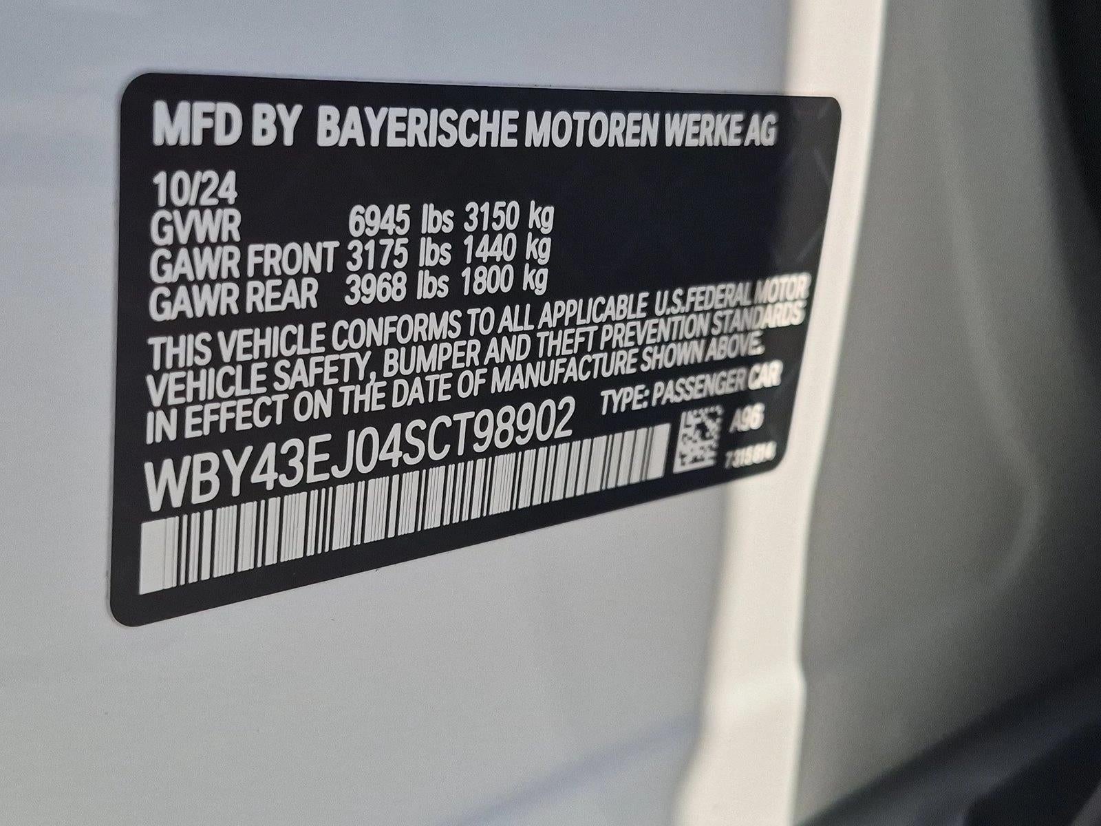 2025 BMW i7 Sedan