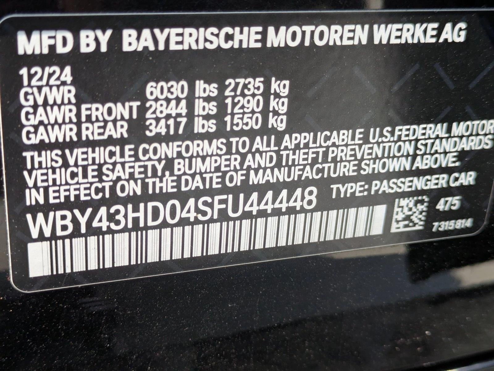 2025 BMW i4 Gran Coupe