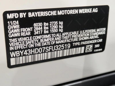2025 BMW i4 Gran Coupe