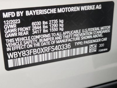 2024 BMW i4 Gran Coupe