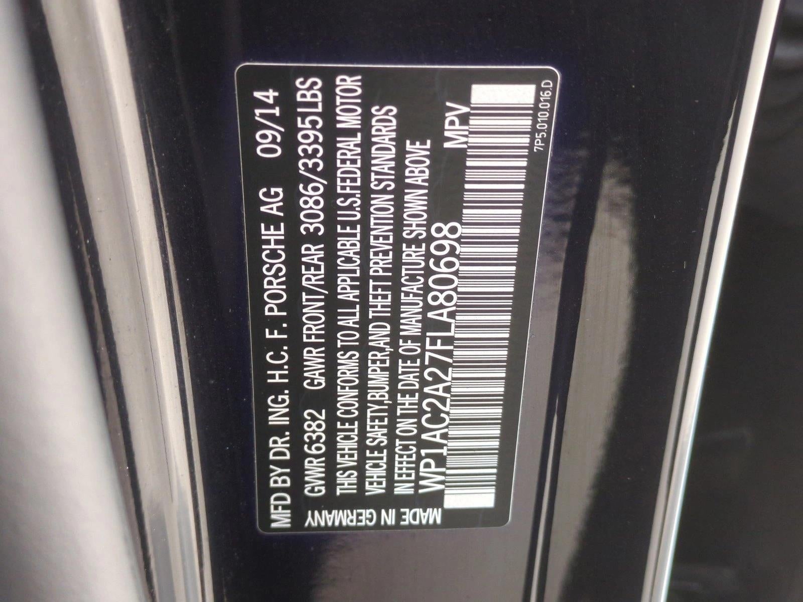 2015 Porsche Cayenne AWD 4dr Turbo