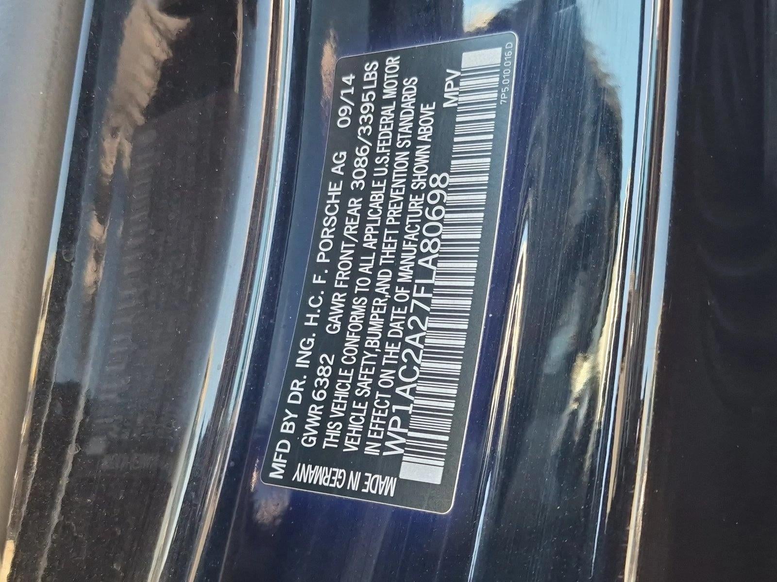 2015 Porsche Cayenne AWD 4dr Turbo