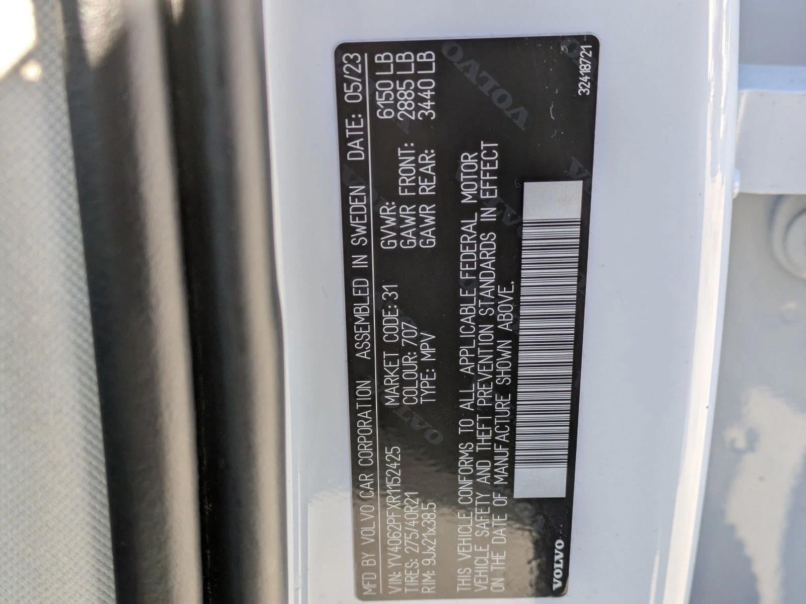 2024 Volvo XC90 B6 AWD Ultimate Bright Theme 7P