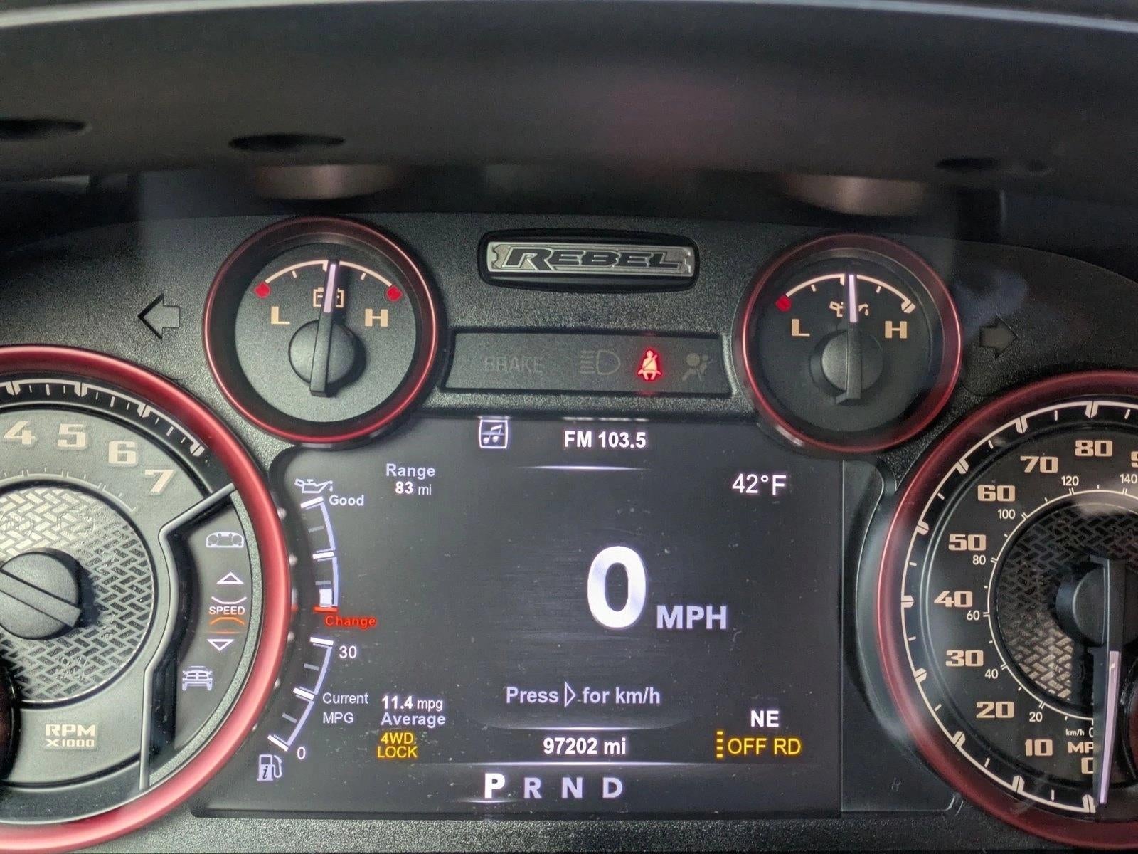 2017 RAM 1500 Rebel 4x4 Crew Cab 5'7" Box