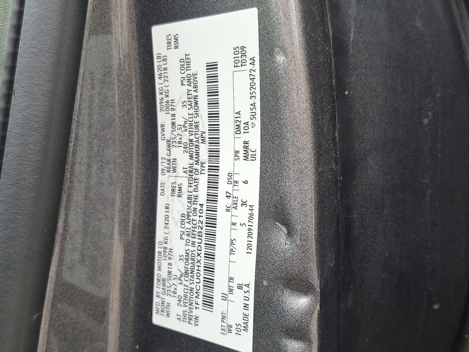 2013 Ford Escape FWD 4dr SEL