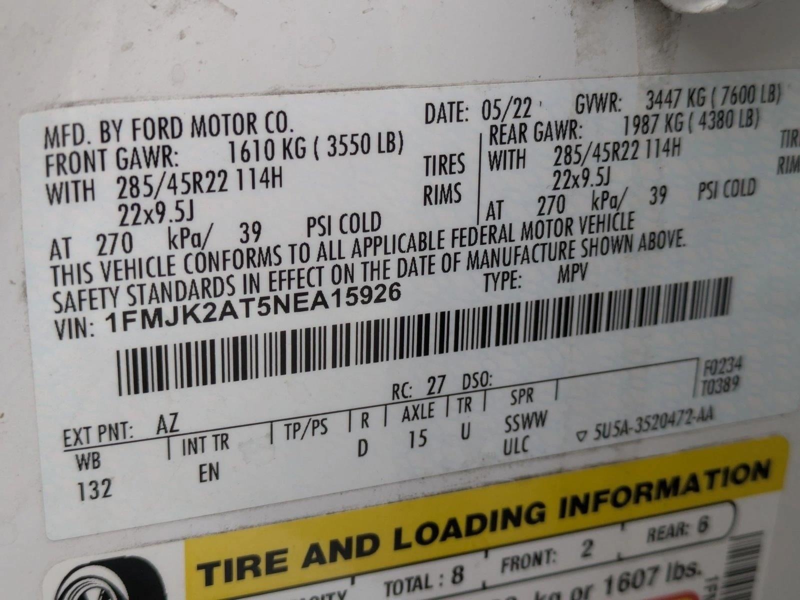 2022 Ford Expedition Max Limited 4x4