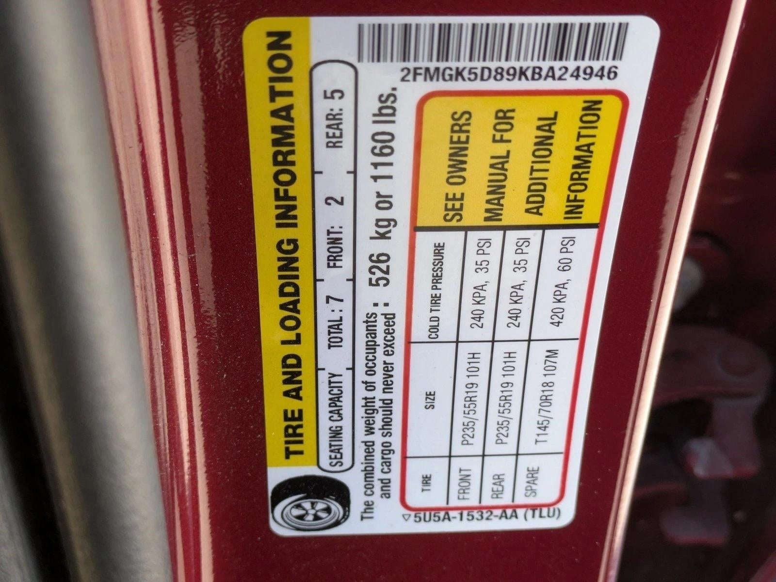 2019 Ford Flex Limited FWD