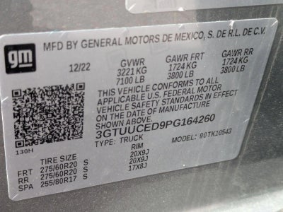 2023 GMC Sierra 1500 Crew Cab Short Box 4-Wheel Drive Elevation 3SB