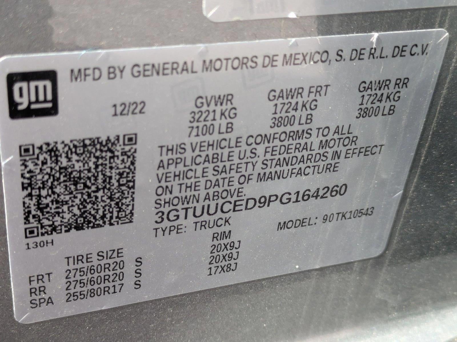 2023 GMC Sierra 1500 Crew Cab Short Box 4-Wheel Drive Elevation 3SB