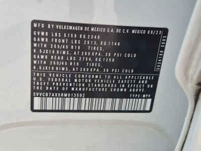 2024 Volkswagen Tiguan 2.0T SE R-Line Black FWD