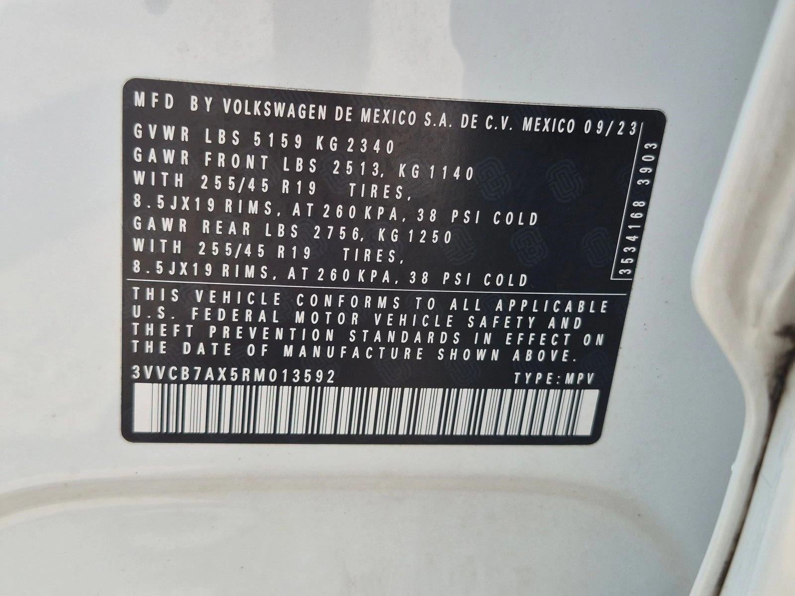 2024 Volkswagen Tiguan 2.0T SE R-Line Black FWD