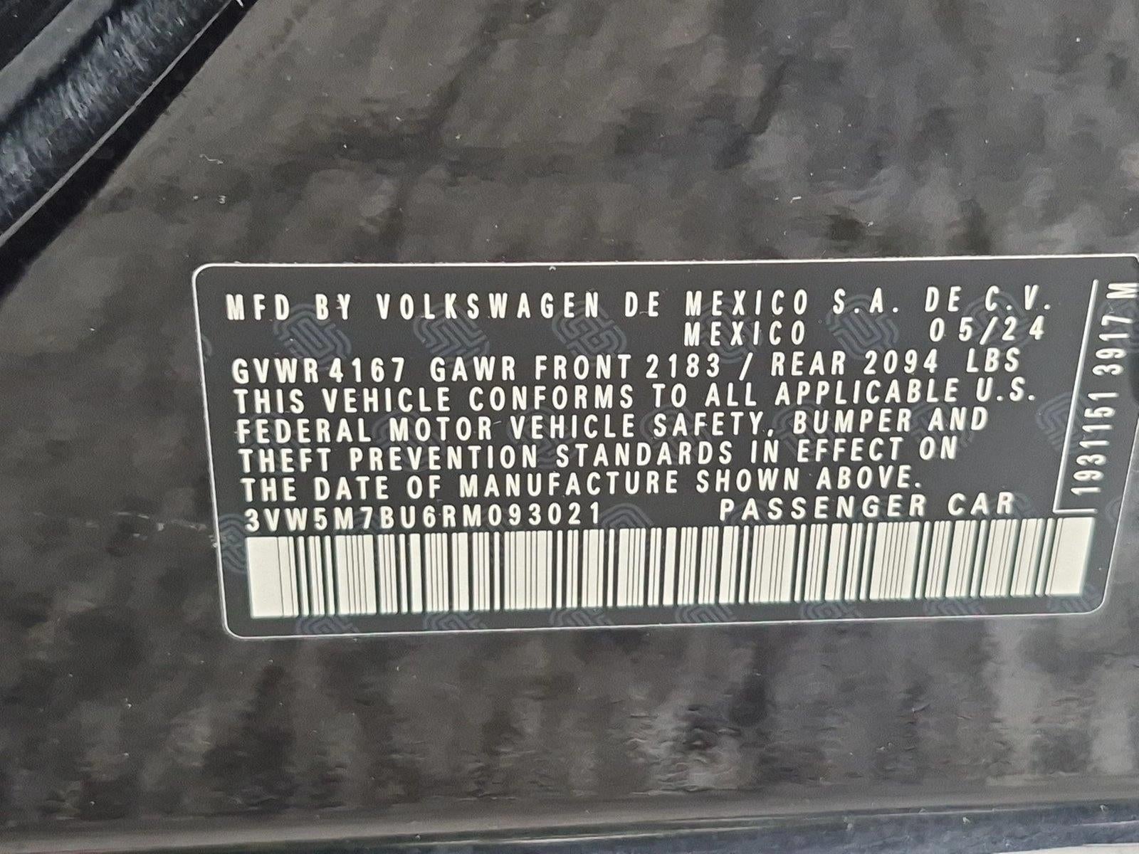 2024 Volkswagen Jetta S Auto