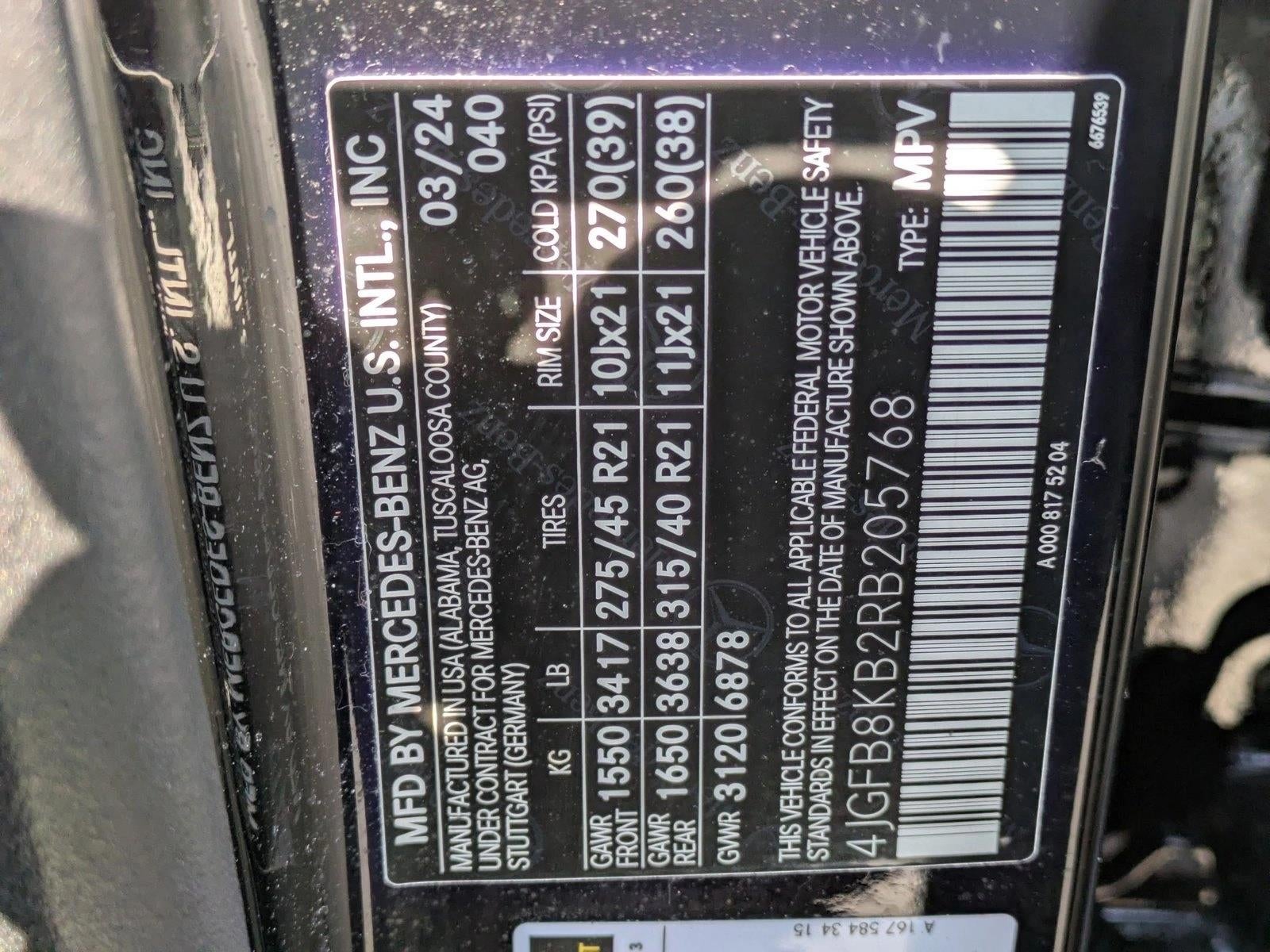 2024 Mercedes-Benz GLE AMG® GLE 63 S 4MATIC®+ SUV