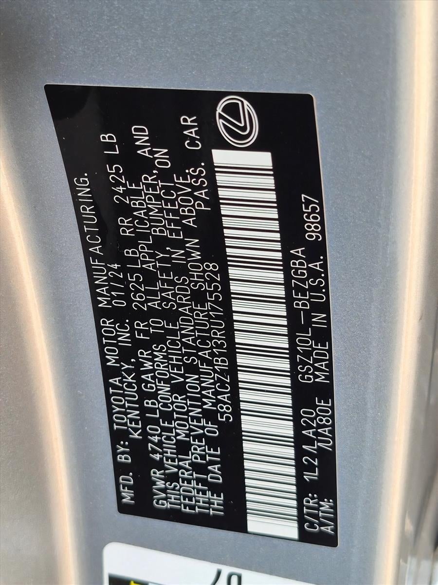 2024 Lexus ES 350 FWD