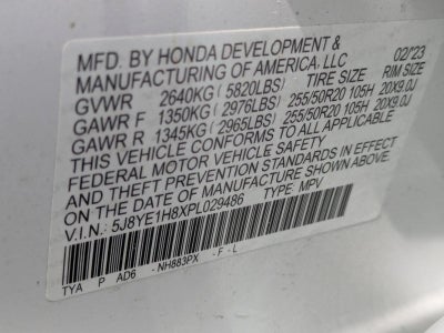 2023 Acura MDX SH-AWD w/Advance Package