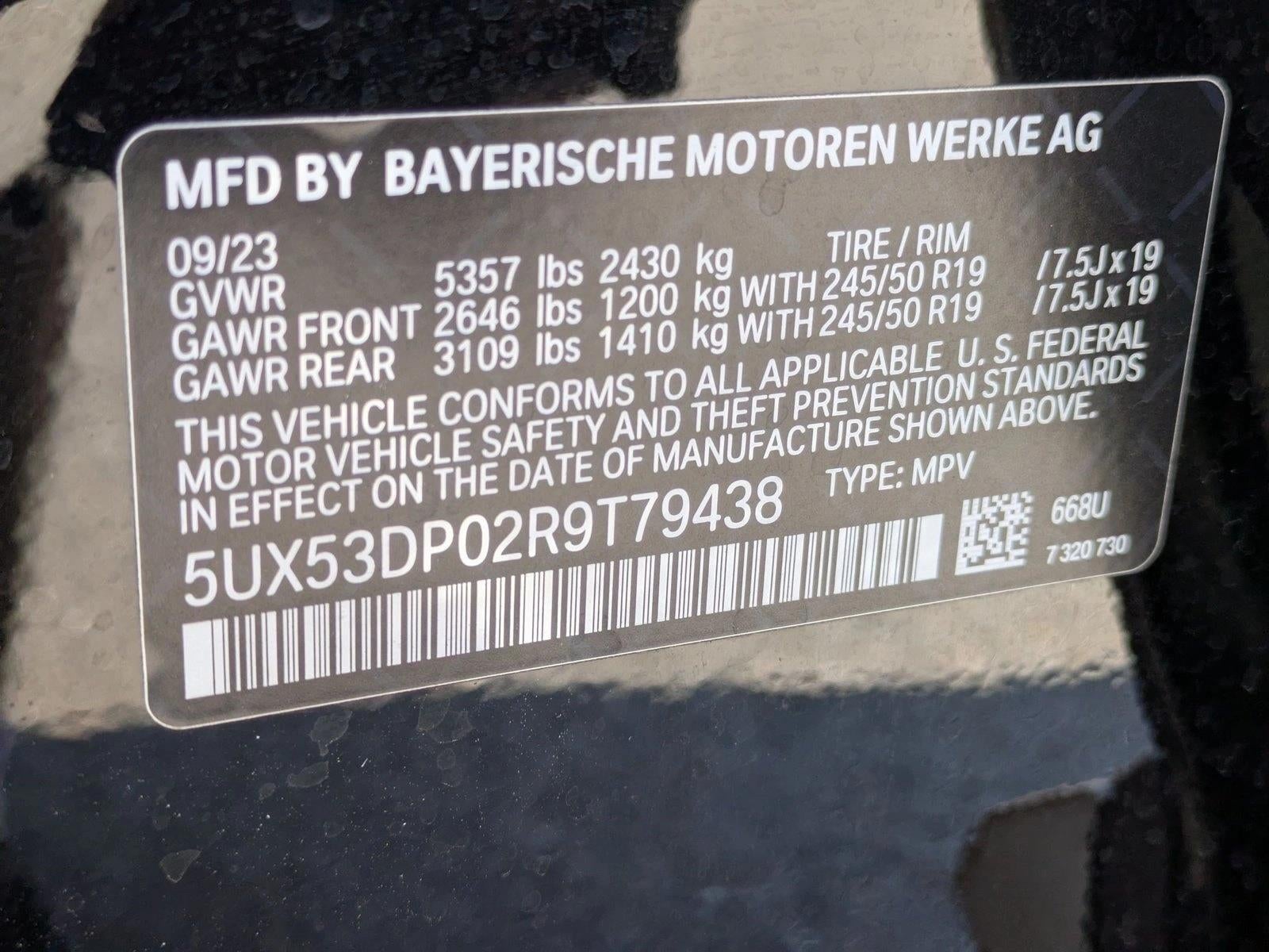 2024 BMW X3 xDrive30i Sports Activity Vehicle