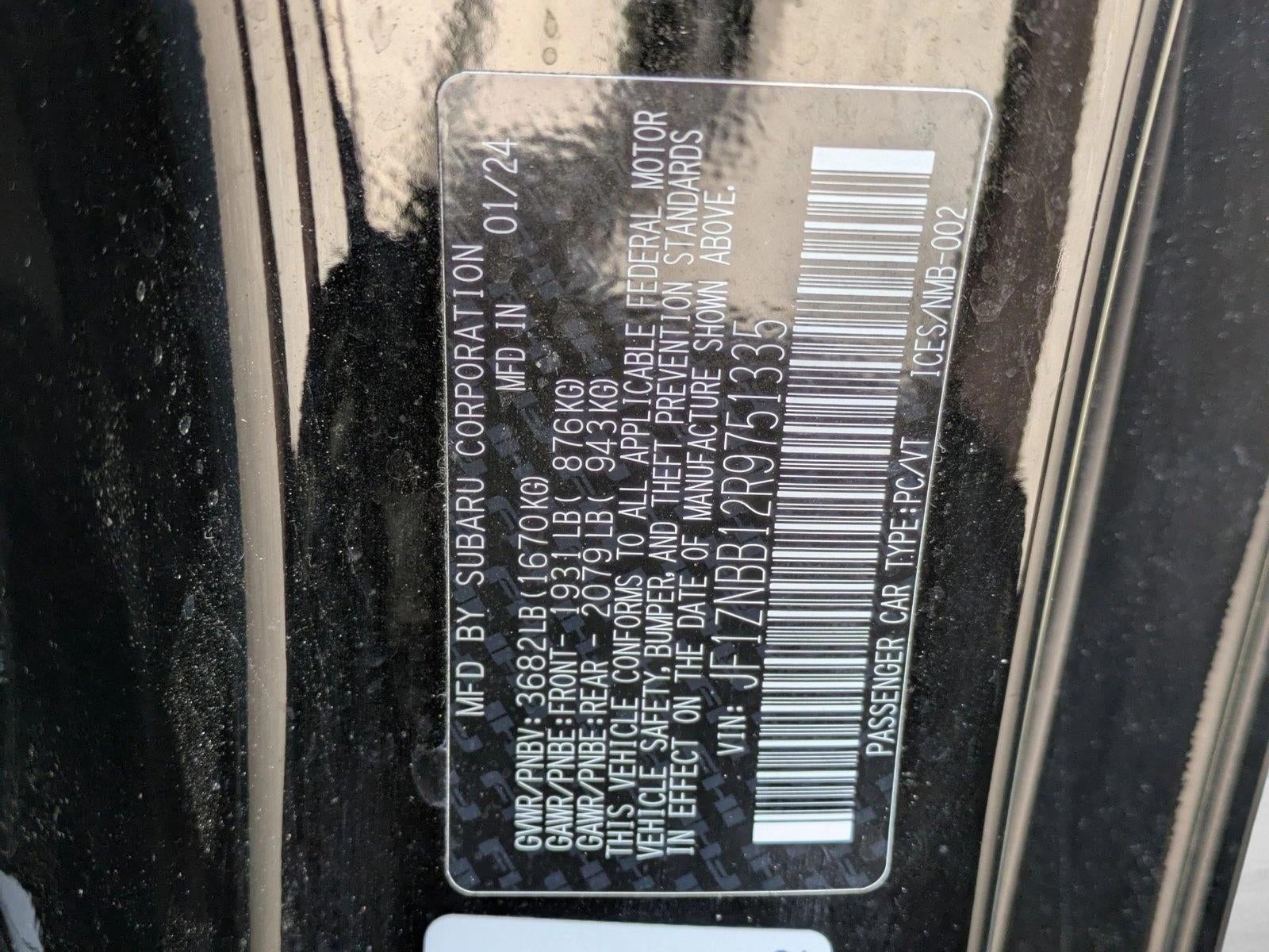 2024 Toyota GR86 Manual (Natl)