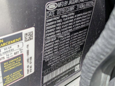 2020 Land Rover Range Rover HSE SWB