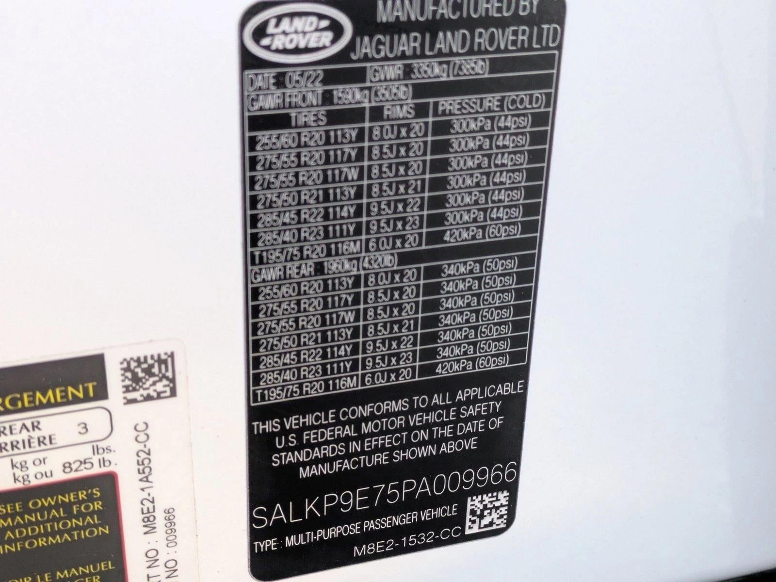 2023 Land Rover Range Rover P530 SE SWB