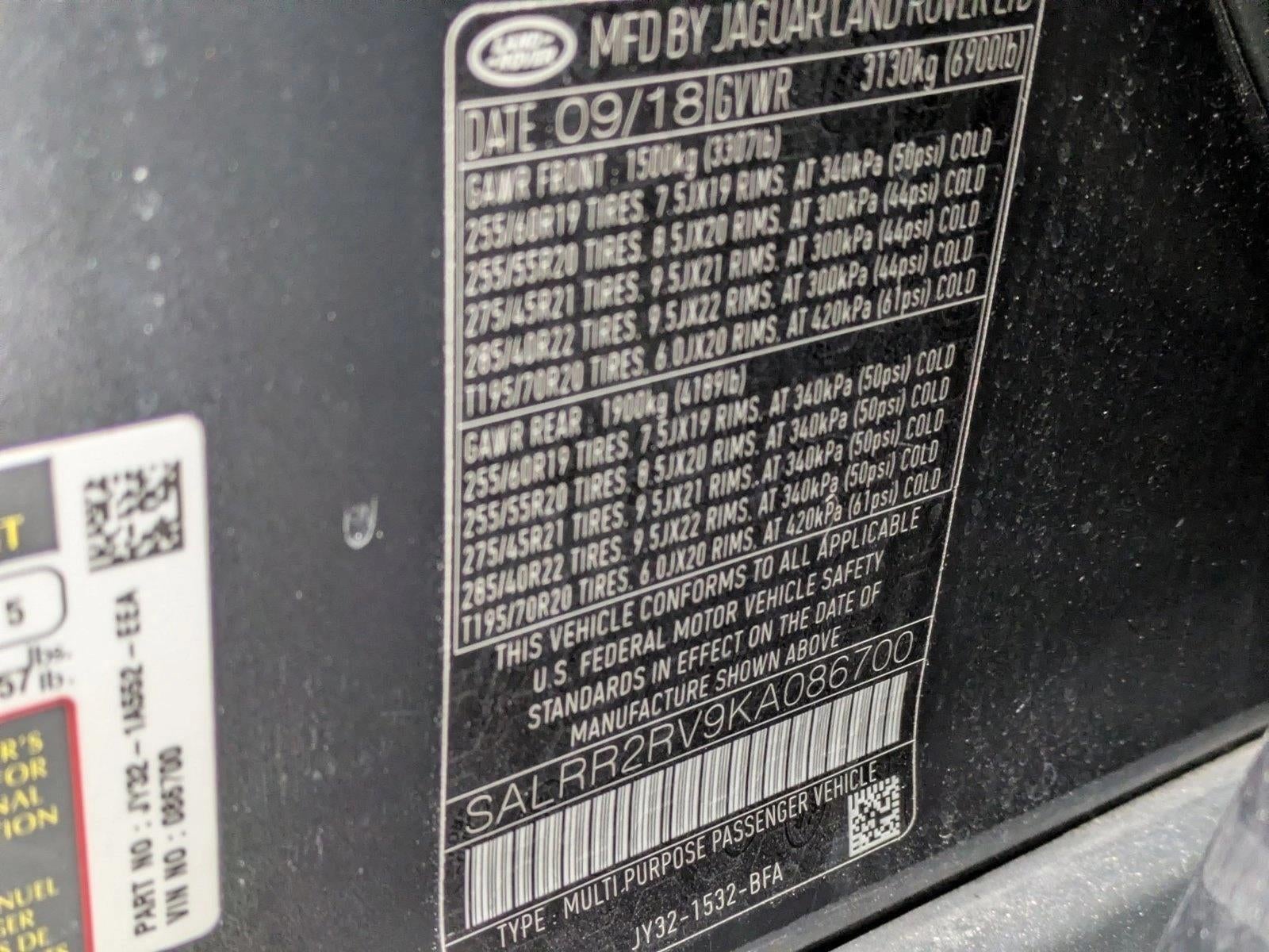 2019 Land Rover Discovery HSE V6 Supercharged