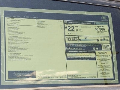 2026 Land Rover Range Rover Evoque Core S AWD