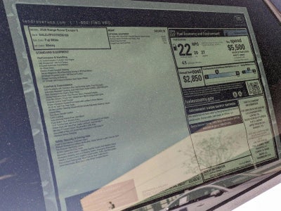 2026 Land Rover Range Rover Evoque Core S AWD