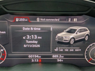 2019 Audi Q7 Prestige 55 TFSI quattro