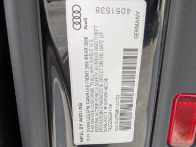 2024 Audi S5 Sportback Premium Plus 3.0 TFSI quattro