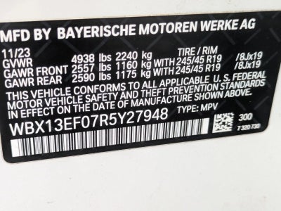 2024 BMW X1 M35i Sports Activity Vehicle