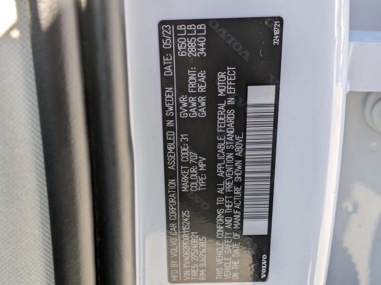 2024 Volvo XC90 B6 AWD Ultimate Bright Theme 7P