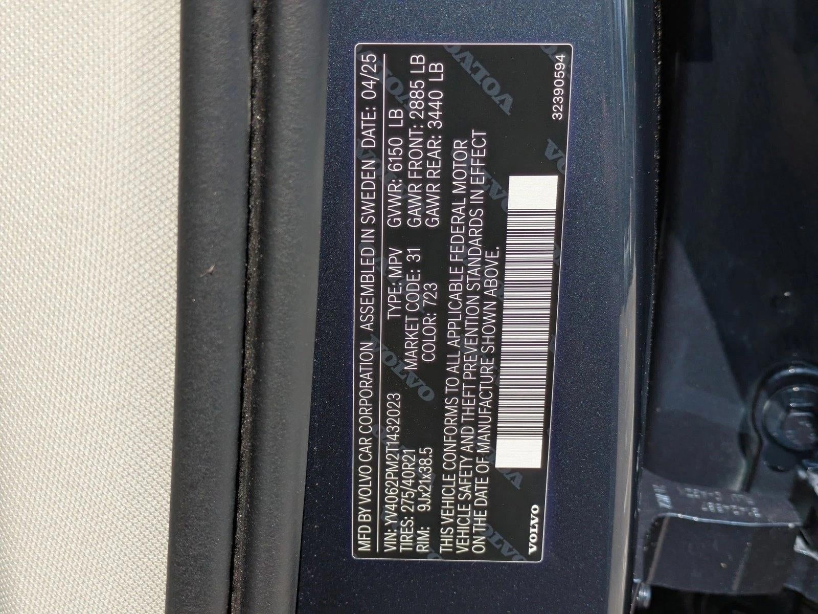 2026 Volvo XC90 B6 AWD Ultra Dark Theme 7-Seater
