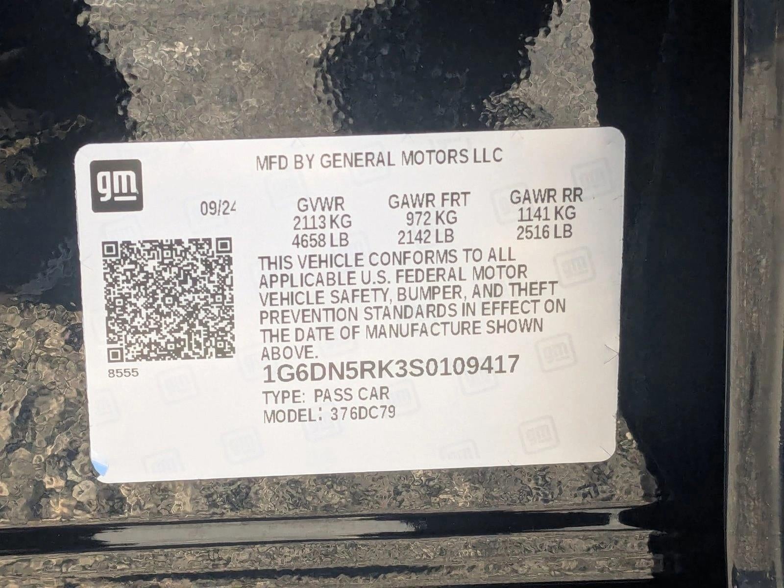 2025 Cadillac CT5 4dr Sdn Premium Luxury