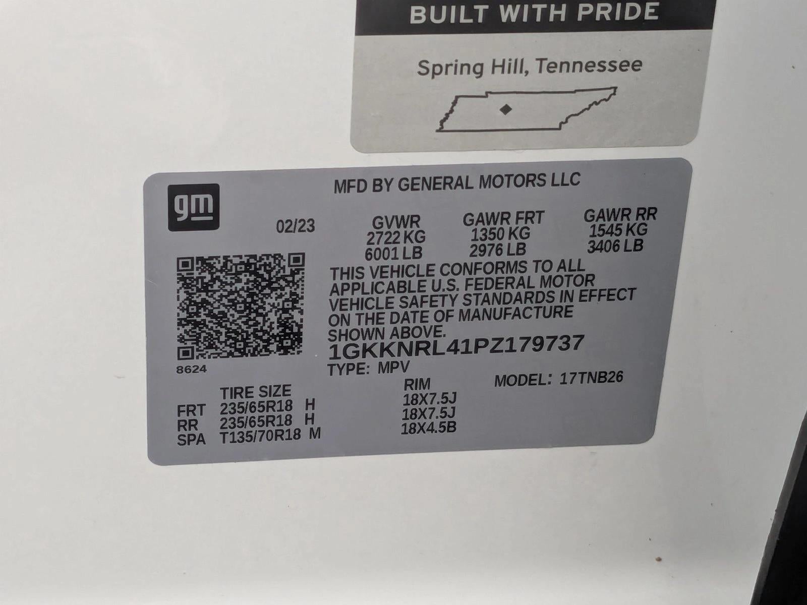 2023 GMC Acadia AWD SLE