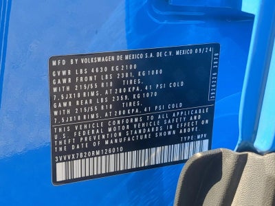 2024 Volkswagen Taos SE 4MOTION