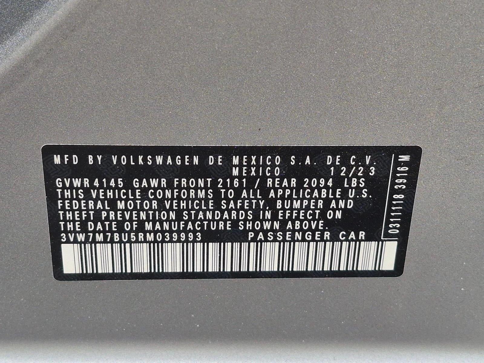 2024 Volkswagen Jetta SE Auto