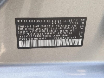 2024 Volkswagen Jetta SE Auto