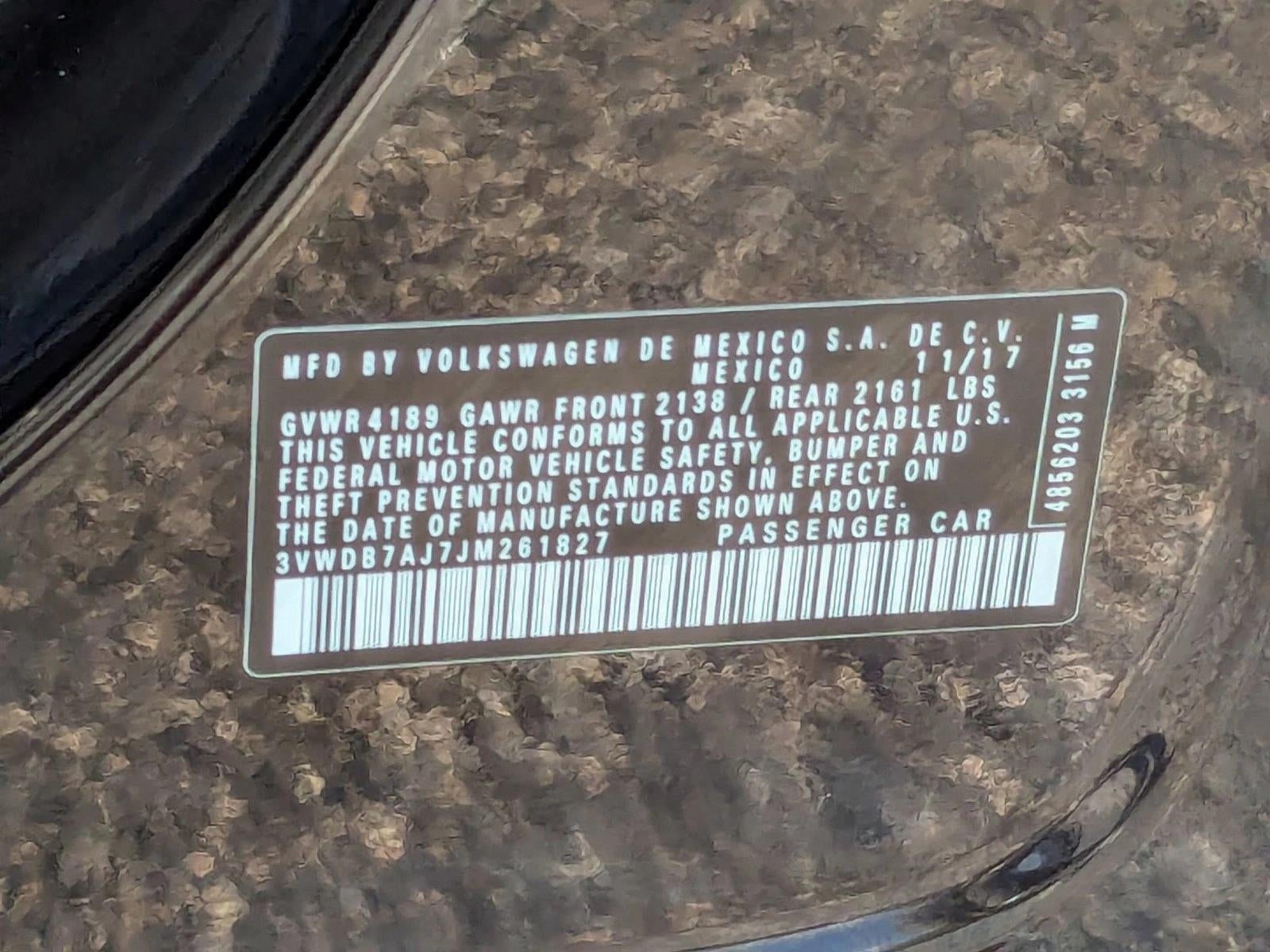 2018 Volkswagen Jetta 1.4T SE Auto