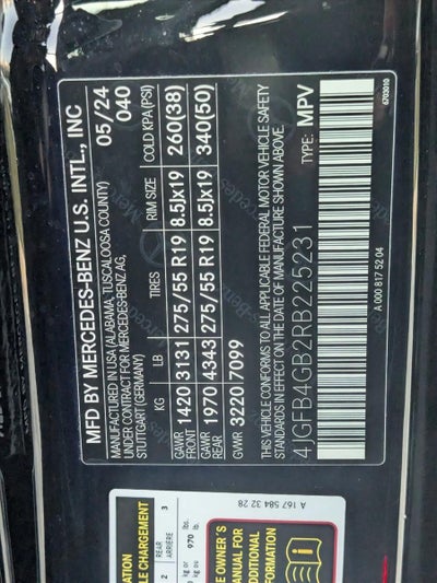 2024 Mercedes-Benz GLE GLE 450e Plug-In Hybrid 4MATIC® SUV