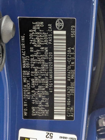 2024 Toyota Camry SE Auto (SE)