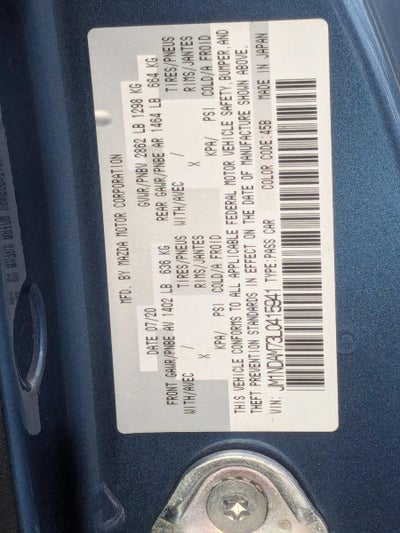 2020 Mazda Mazda MX-5 Miata RF Grand Touring Manual