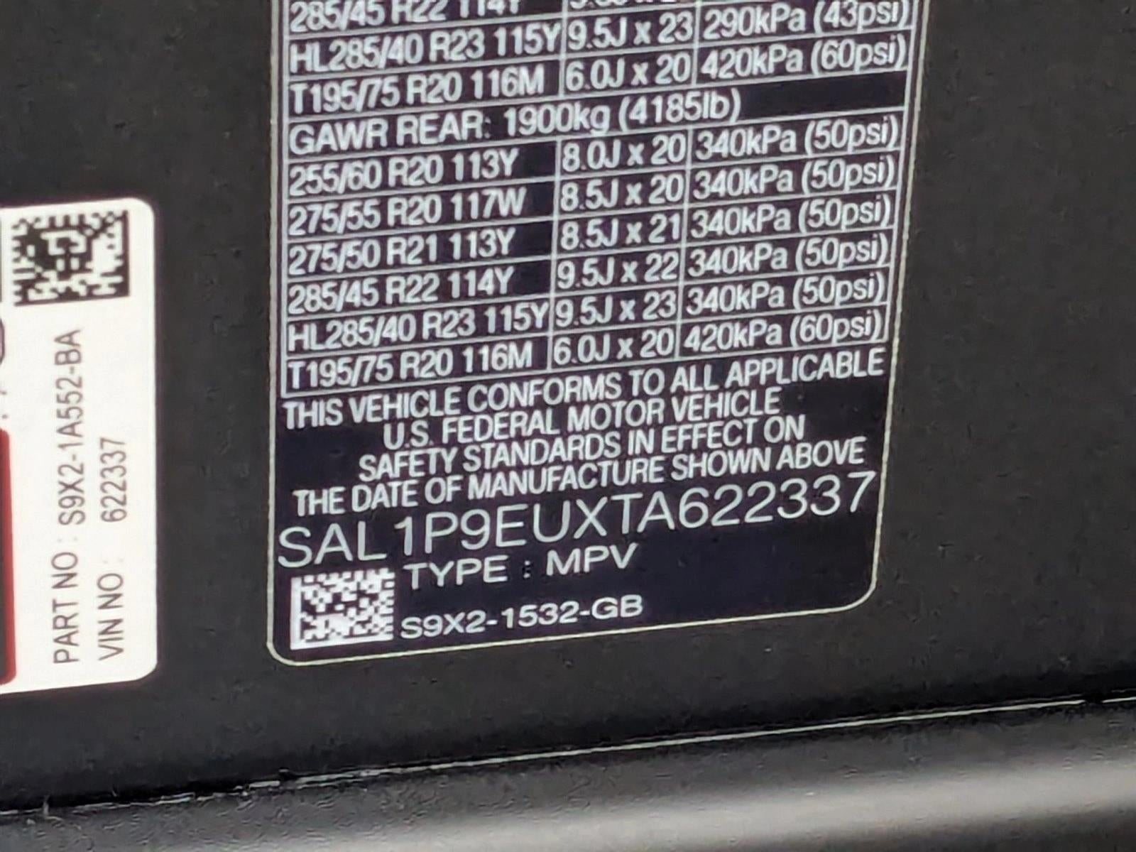 2026 Land Rover Range Rover Sport P360 SE