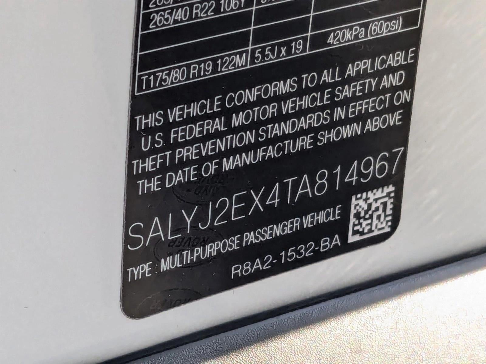 2026 Land Rover Range Rover Velar P250 S